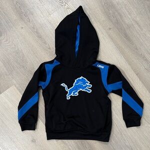 Kids Black and Blue Hoodie Lions Hoodie